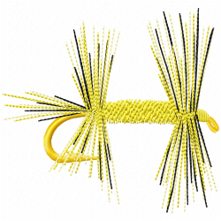 Fish Hook Embroidery Design 10 Fish Hook Embroidery Design 10